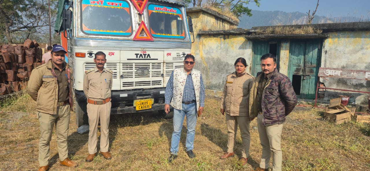 405 टीन लीसा के साथ ट्रक पकड़ा, तस्करी गिरोह पर वन विभाग की निगाह